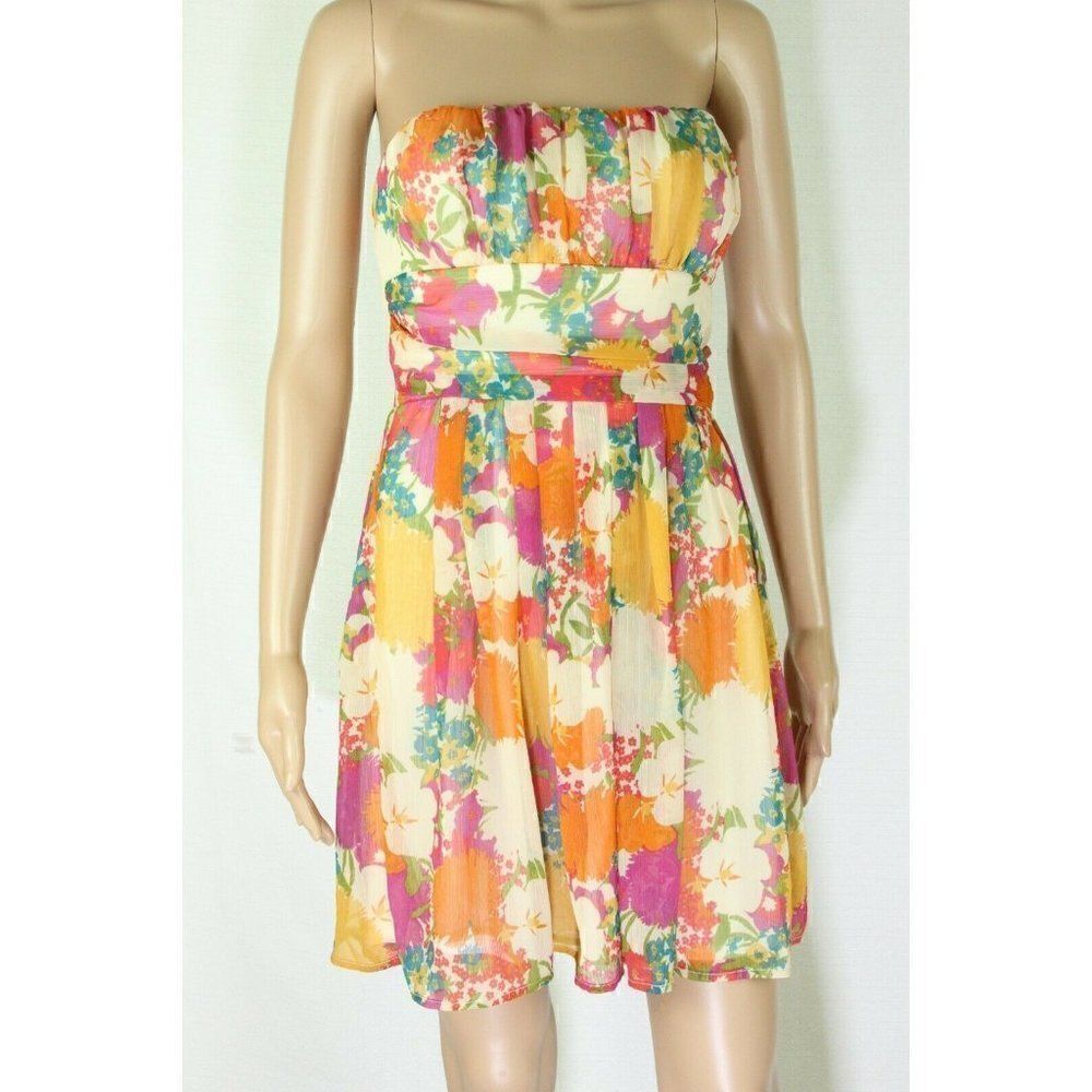 TWENTY ONE floral dress juniors large wedding guest